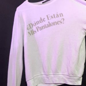 Lounge sweatshirt: faded vintage style en Español